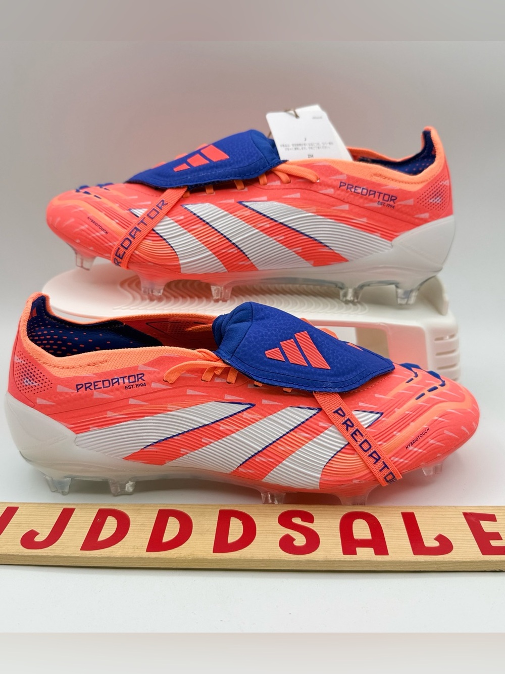 Adidas Predator Elite FT FG Soccer Cleats JI1093 Coral Blaze Sz 6 / Women’s Sz 7